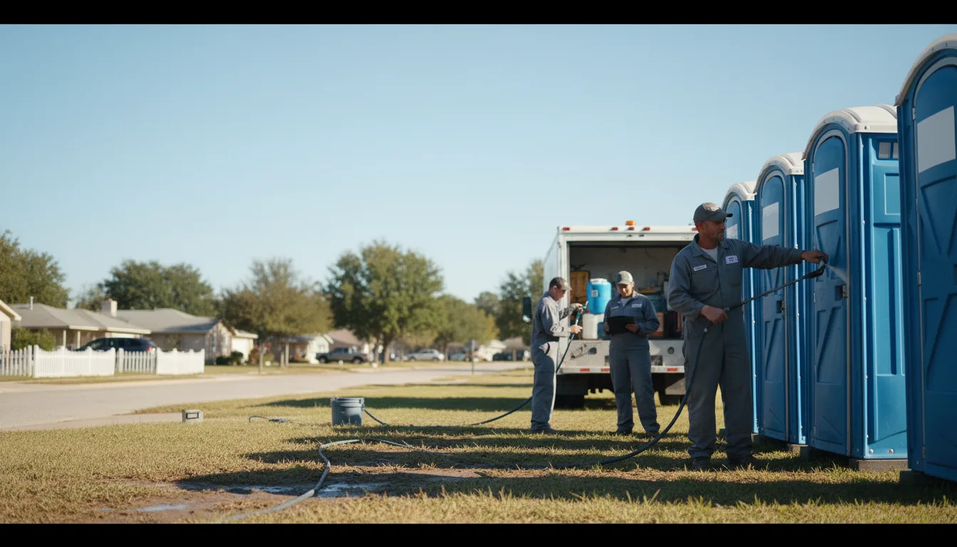 Long-Term Portable Toilet Rental in Ambia, IN near me
